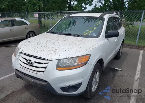 2011 Hyundai Santa Fe Gls from USA, damaged, VIN 5XYZGDAB8BG002814